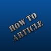 how to article