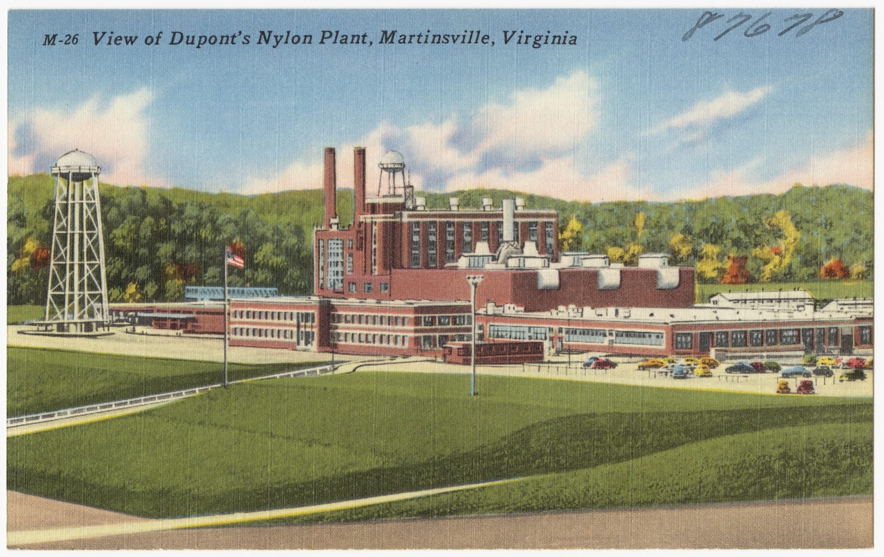 Dupont’s Nylon Plant, Martinsville, Virginia Coming Down