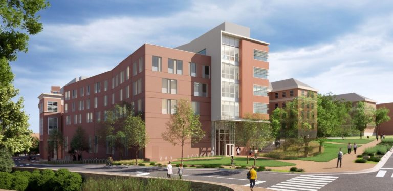 carrington-hall-unc-rebuild-rendering-medical-drive-March-2023
