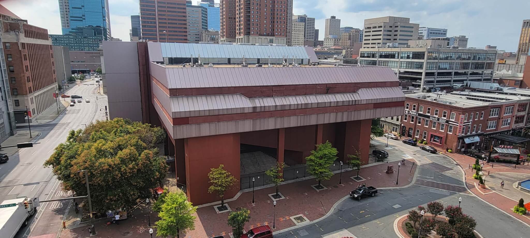 Demolition underway on Anthony Lumsden’s Bard Building in Baltimore ...